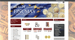 Desktop Screenshot of finumas.es