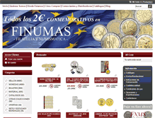 Tablet Screenshot of finumas.es